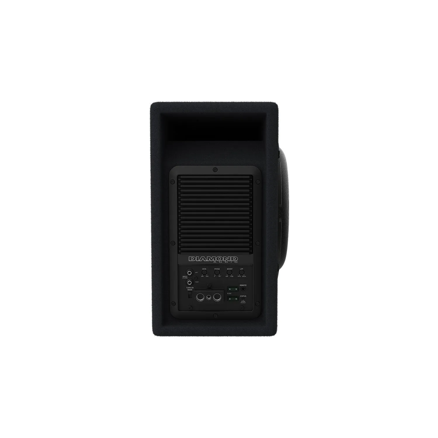 DESMB12A - 12" 2Ω Active Subwoofer Enclosure