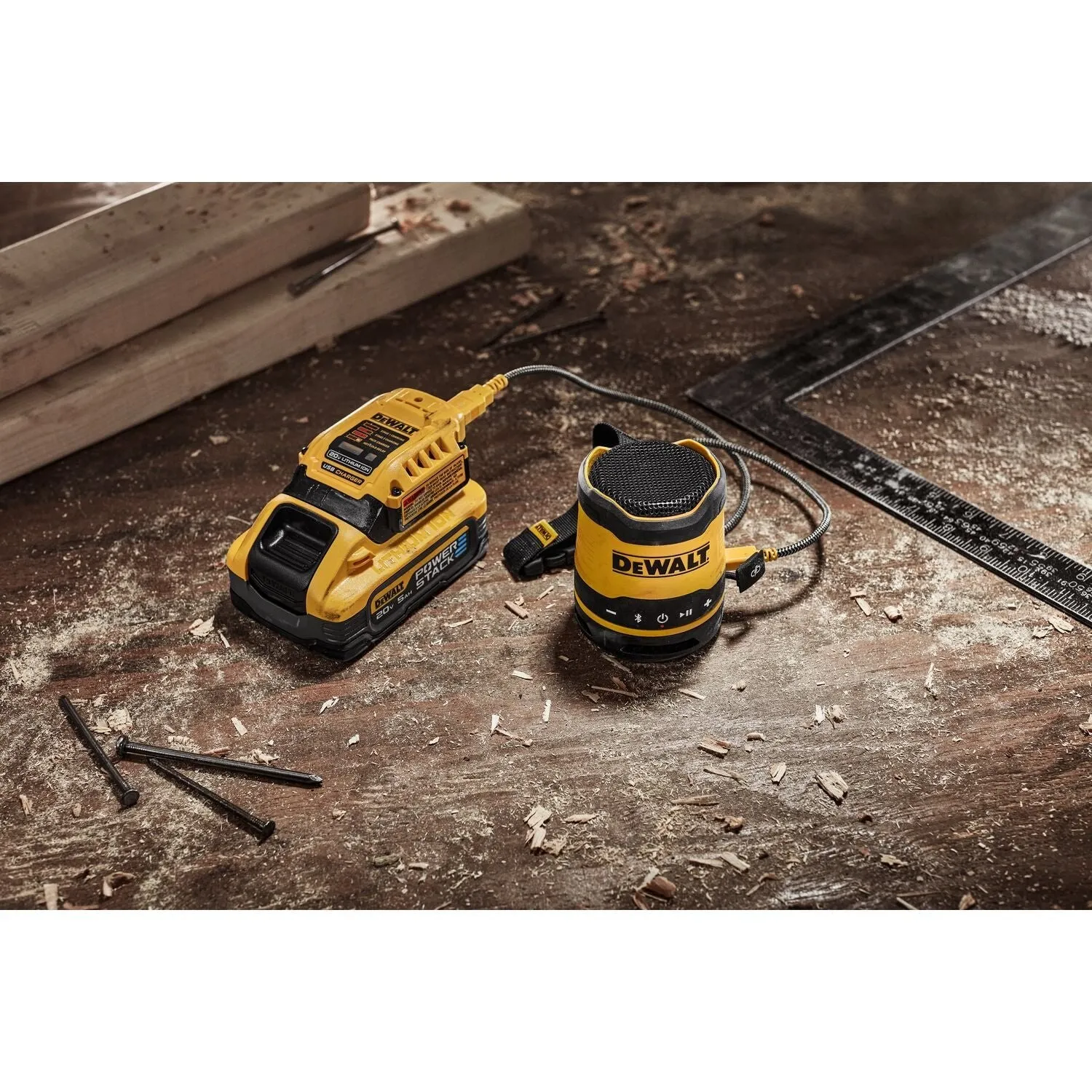 DEWALT DCR008 Rechargeable Mini Bluetooth® Speaker