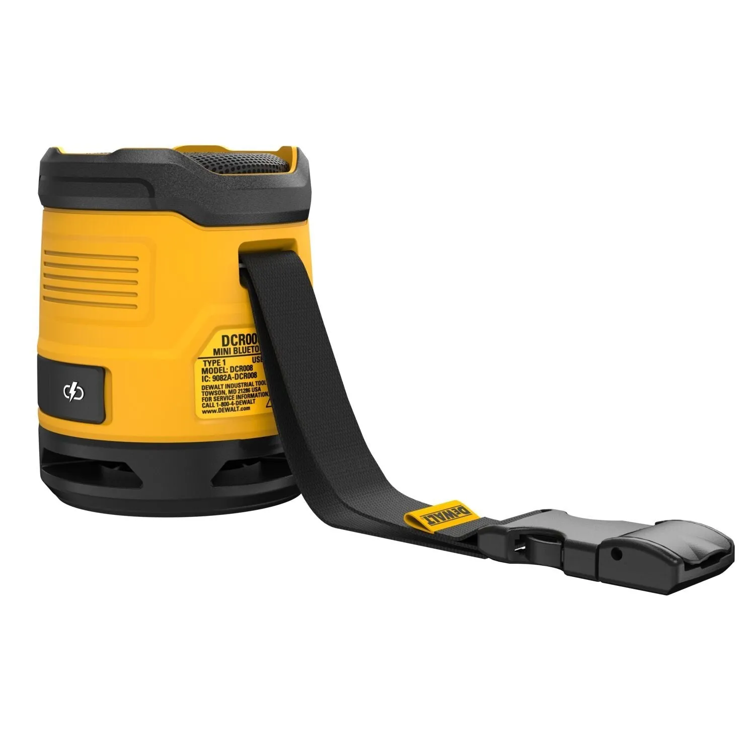 DEWALT DCR008 Rechargeable Mini Bluetooth® Speaker