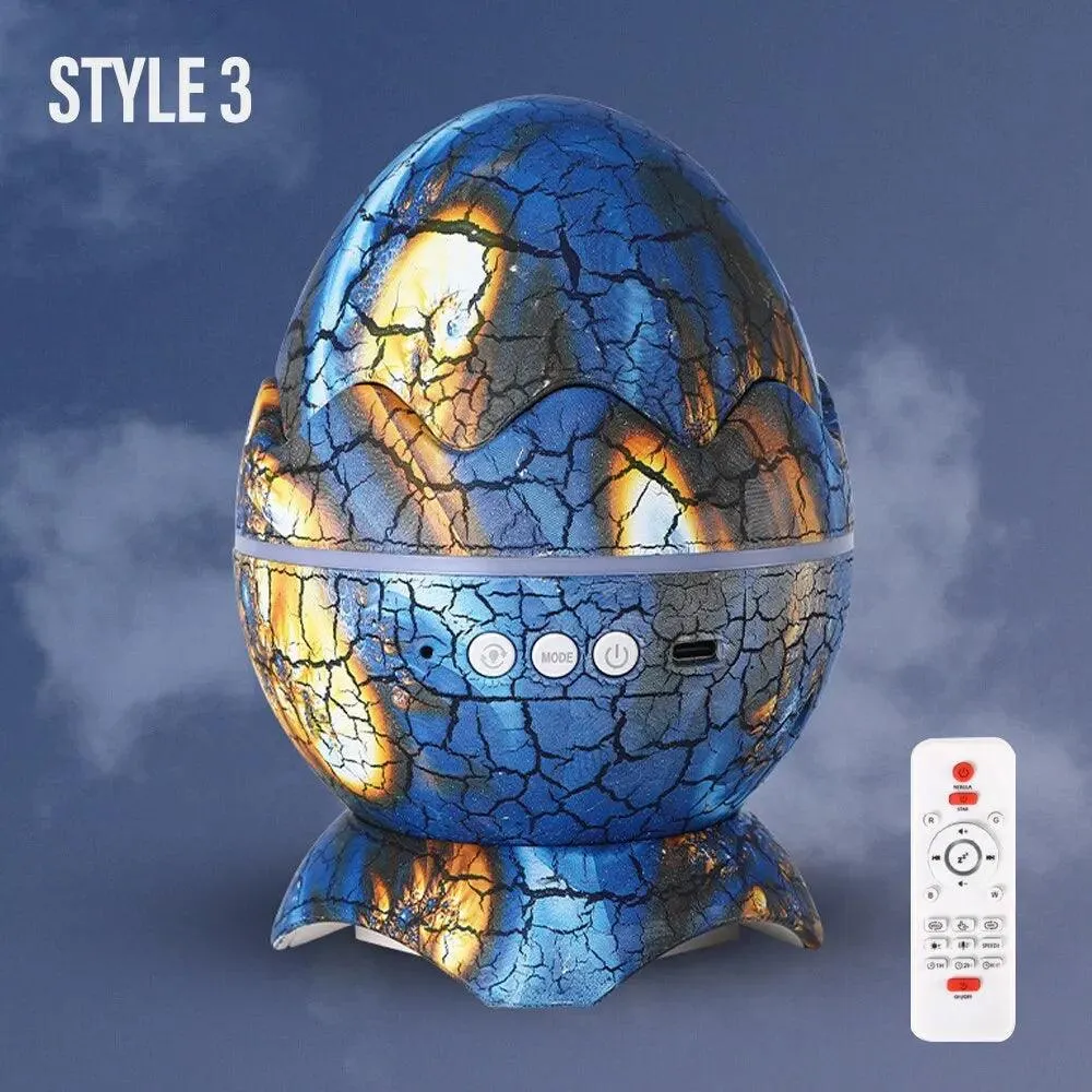 Dino Egg Galaxy LED Nebula Projector: Cosmic Experience for Relaxation and Sleep