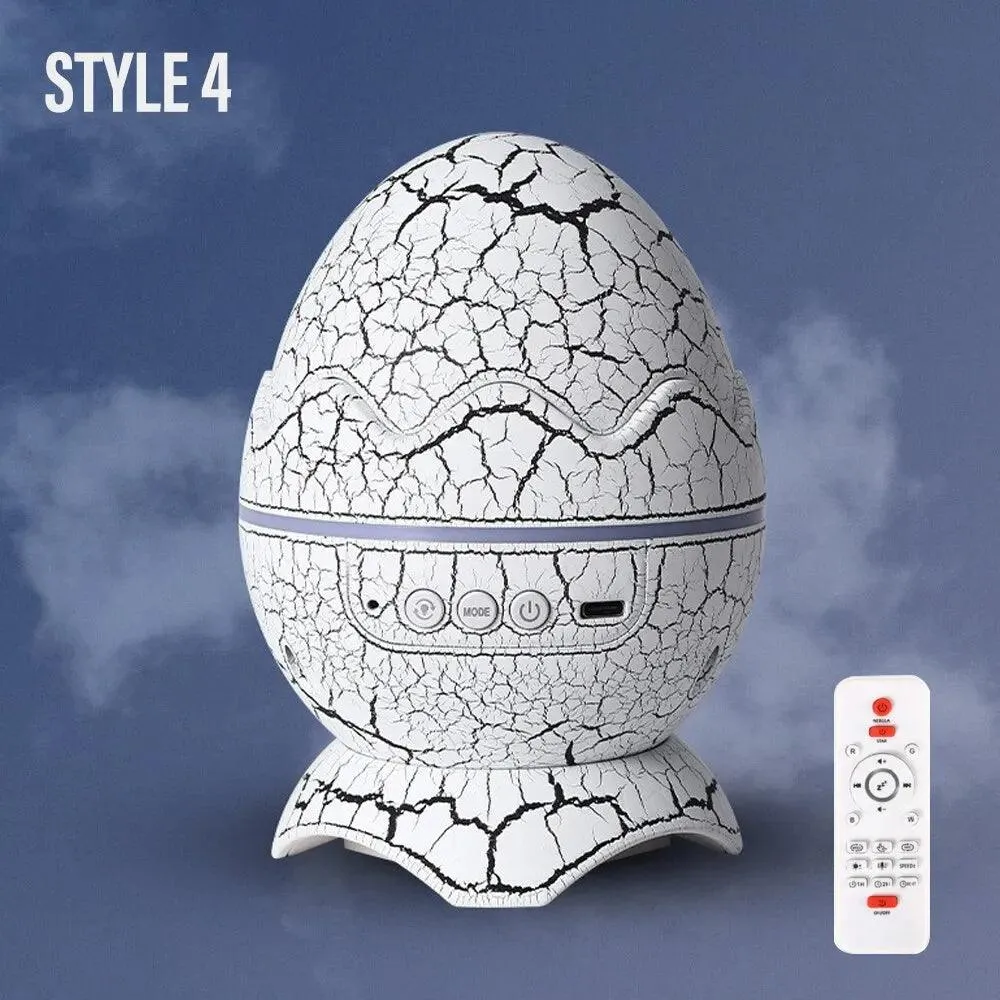 Dino Egg Galaxy LED Nebula Projector: Cosmic Experience for Relaxation and Sleep