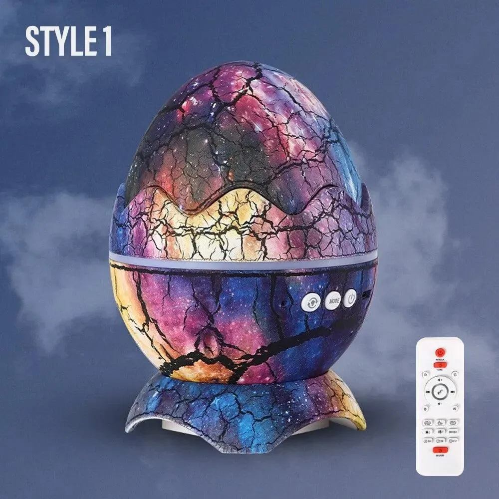 Dino Egg Galaxy LED Nebula Projector: Cosmic Experience for Relaxation and Sleep