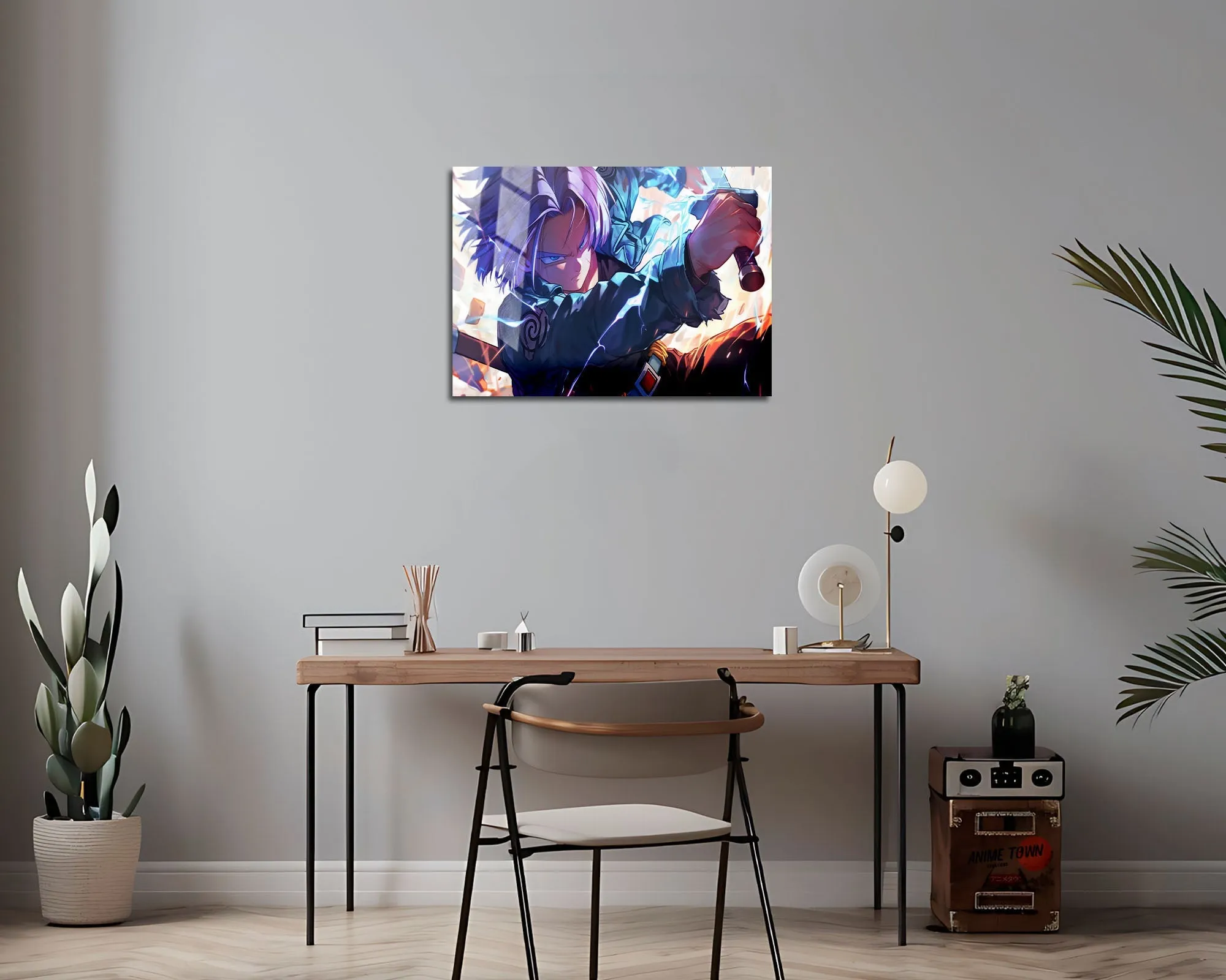 Dragon Ball Artistic Trunks Metal Poster