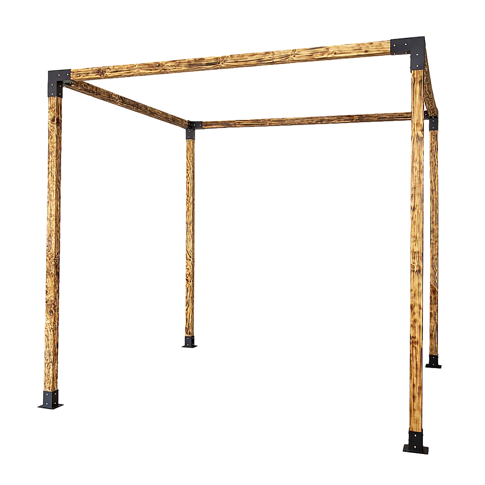 Durable Steel Pergola Brackets for Outdoor Structures