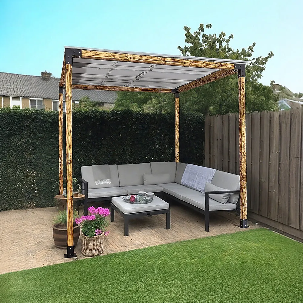 Durable Steel Pergola Brackets for Outdoor Structures