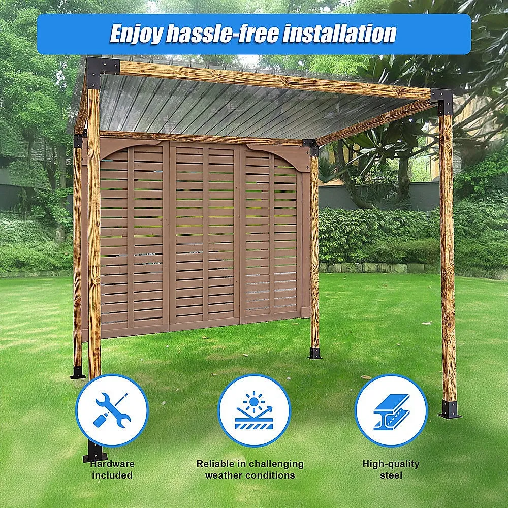 Durable Steel Pergola Brackets for Outdoor Structures
