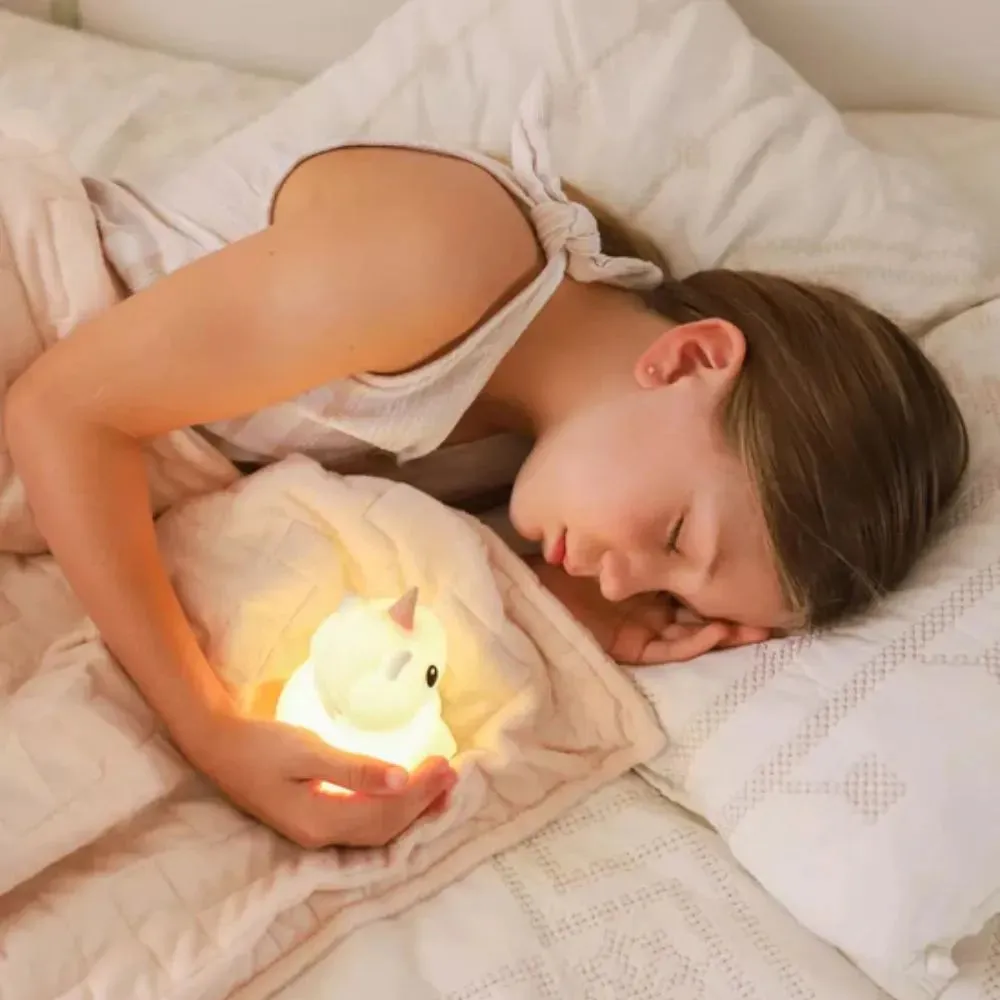 Duski Reachargeable Night Light Pink Unicorn