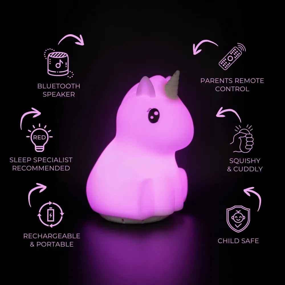Duski Reachargeable Night Light Pink Unicorn