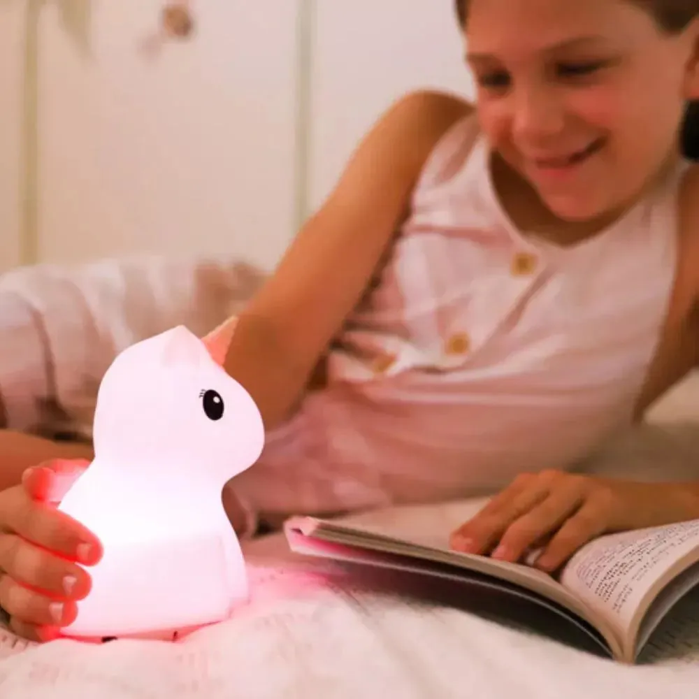 Duski Reachargeable Night Light Pink Unicorn