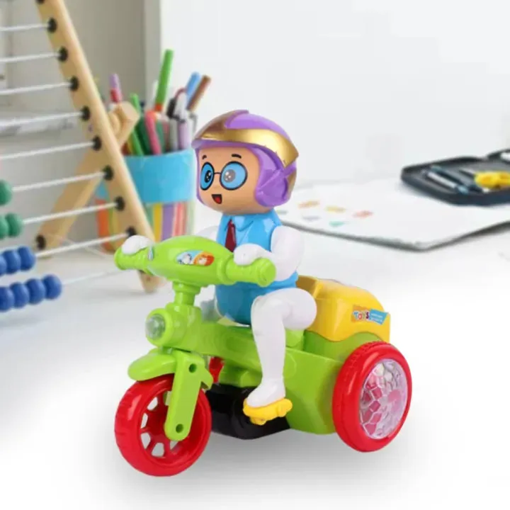Electric Stunt Motorcycle Funny Toy