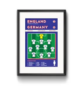 England vs Germany Print