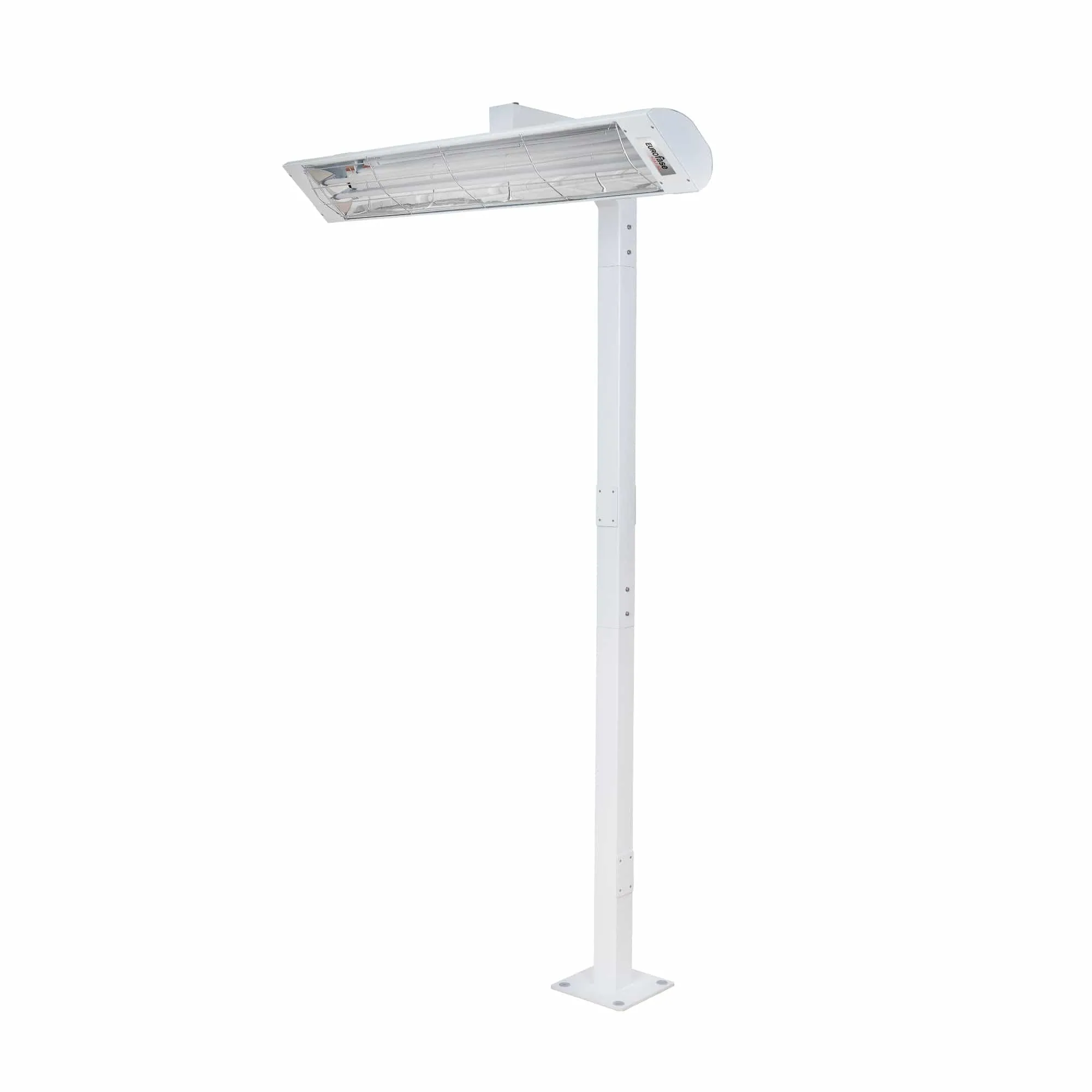 Eurofase White 61-inch 8-Foot Pole Mount With Single Crossbar EF6108PMW