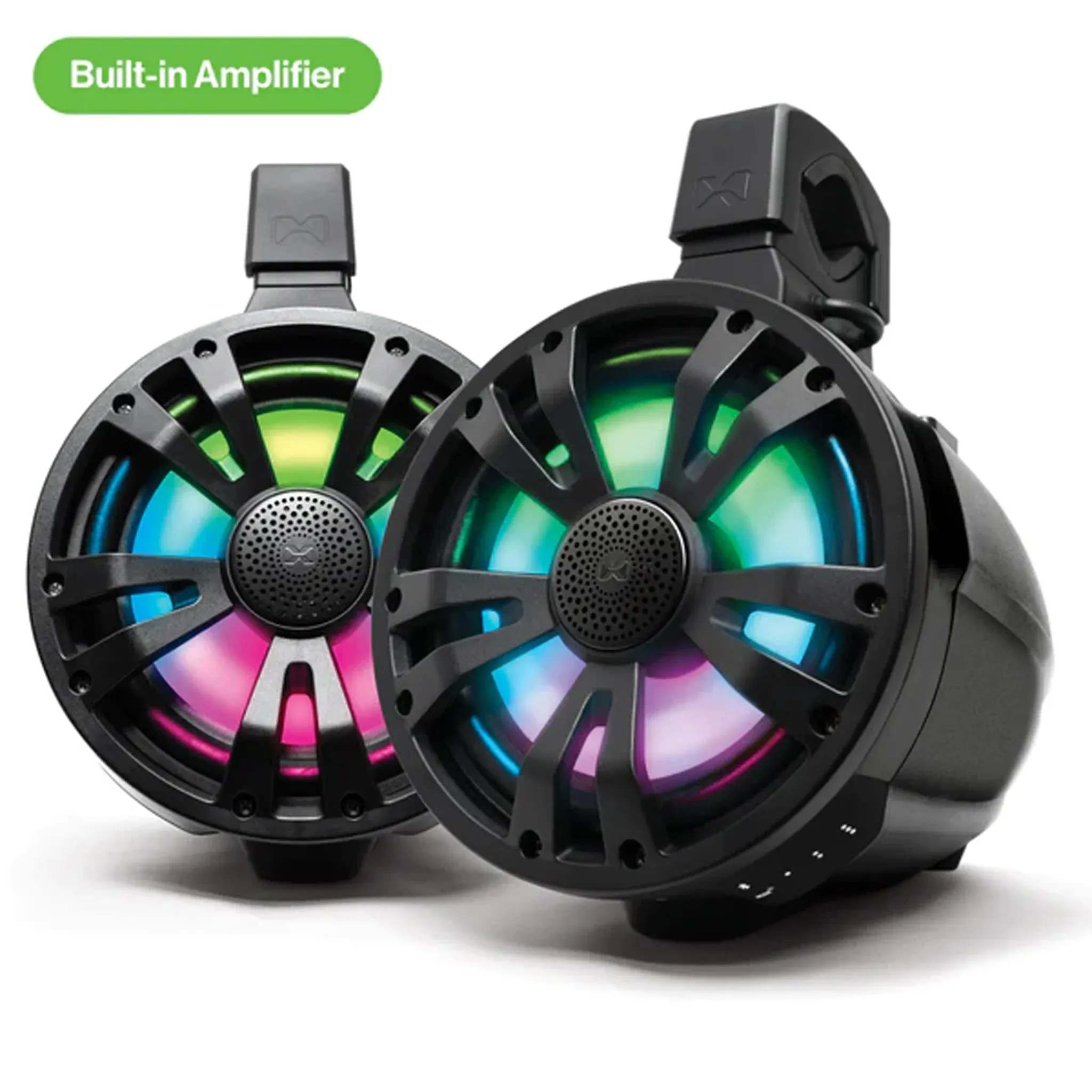ExtremeTower Speakers TA8 -1 Bluetooth Amplified   1 Passive Tower Speaker 2pcs set