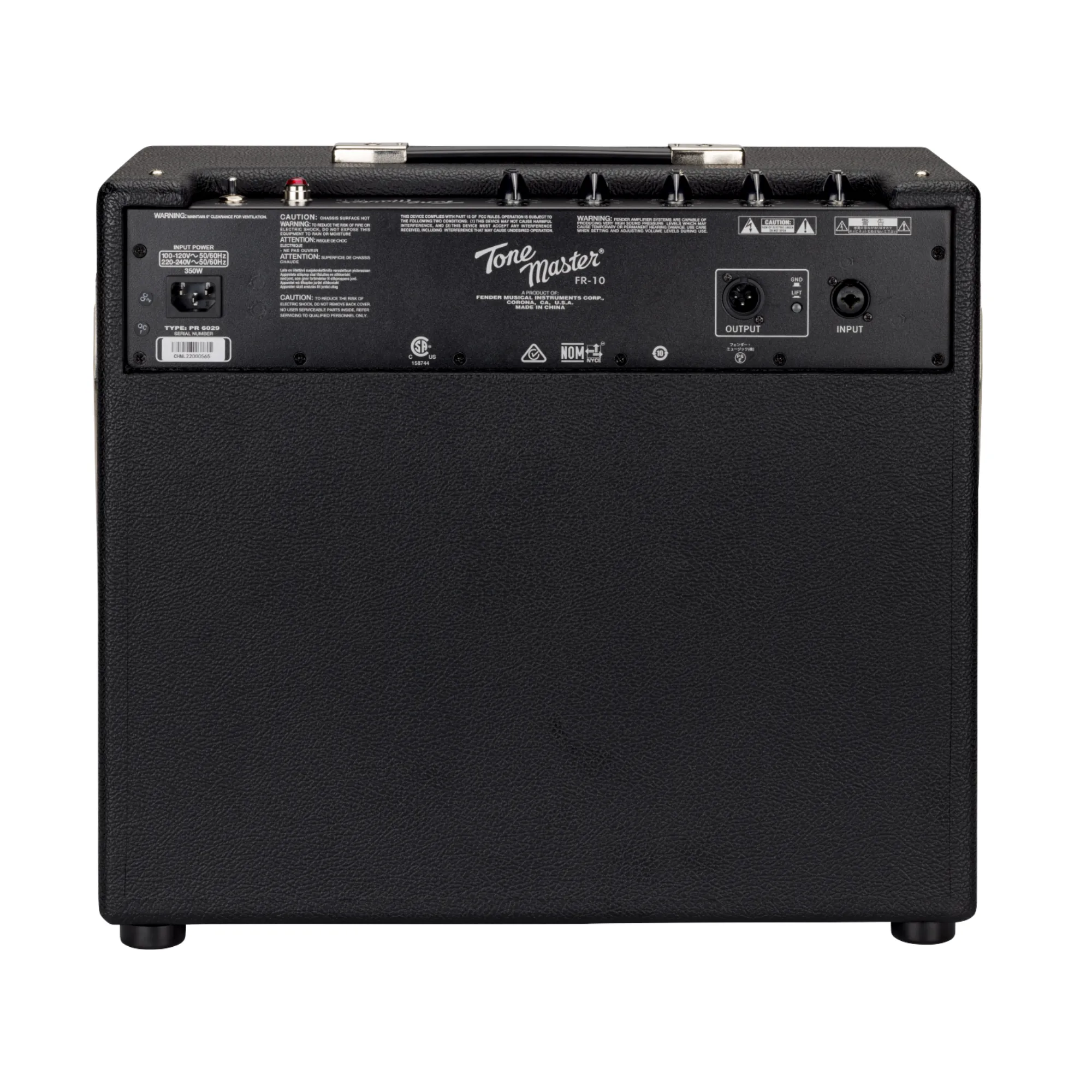 Fender Tone Master FR-10 1x10” Full Range Powered Speaker Cabinet, 120v