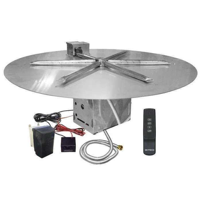 Firegear 29" SS Round Disk Gas Fire Pit Insert FPB-29DBSTFS