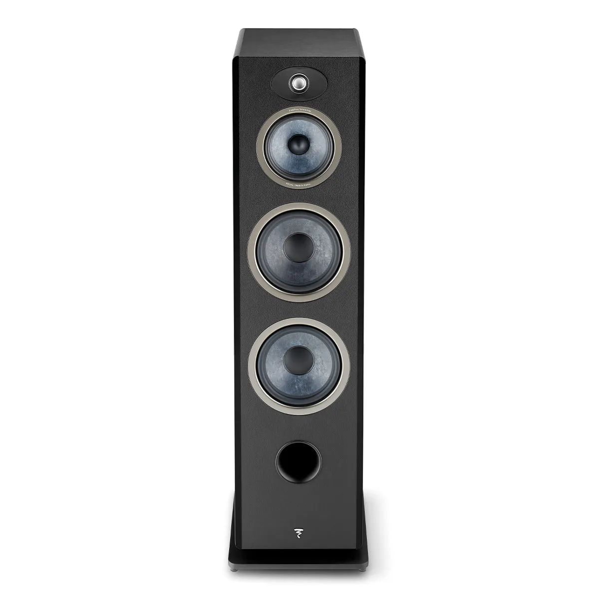 Focal Vestia No.4 Bass-Reflex 3-Way Floorstanding Loudspeaker with 2 8 inch Woofers - Pair (Black High Gloss)