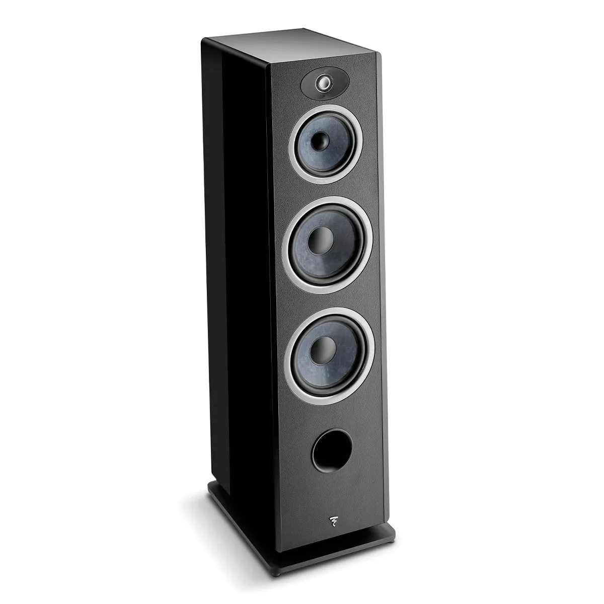 Focal Vestia No.4 Bass-Reflex 3-Way Floorstanding Loudspeaker with 2 8 inch Woofers - Pair (Black High Gloss)