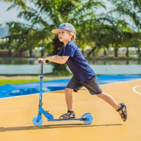 Foldable Kids Scooter with Lights and Music