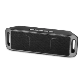 Fresh Fab Finds Wireless Speaker HD Stereo Enhanced Bass Hands-free w/ Noise-Cancelling Mic Portable Speaker 800mAh Battery Aux-in USB TF Slot for Party Camping Hikin
