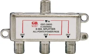 Gardner Bender GDC-3W2G Satellite/Digital TV Splitter :CD 1: QUANTITY: 1