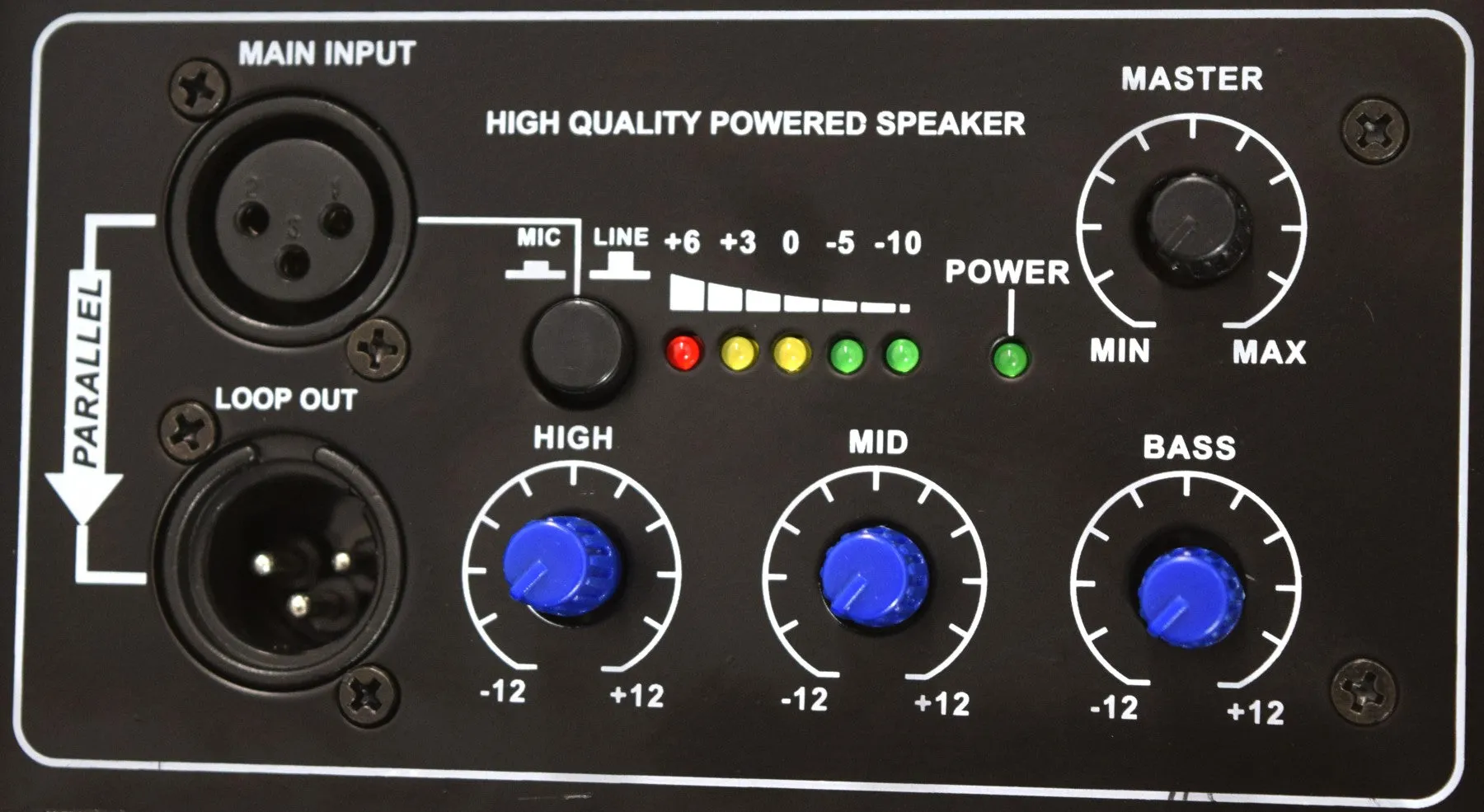 GF 900 Watt Professional Powered Speaker 15" & Horn