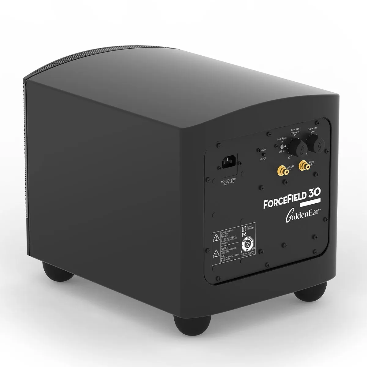 GoldenEar ForceField 30 - 8” Compact Subwoofer - Black