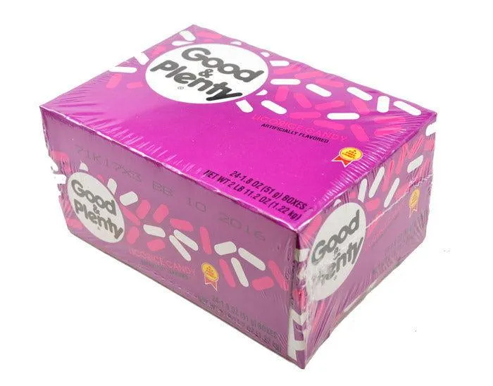 Good & Plenty Licorice Candy