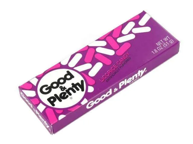 Good & Plenty Licorice Candy