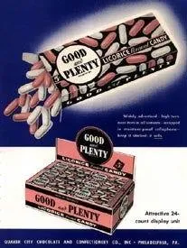 Good & Plenty Licorice Candy