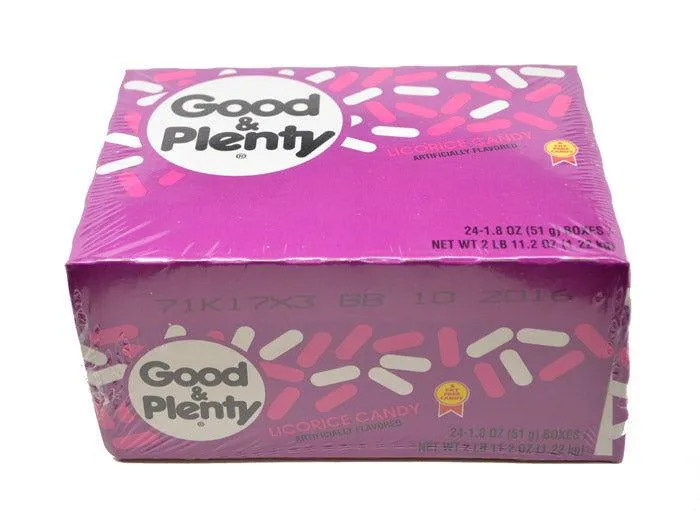 Good & Plenty Licorice Candy