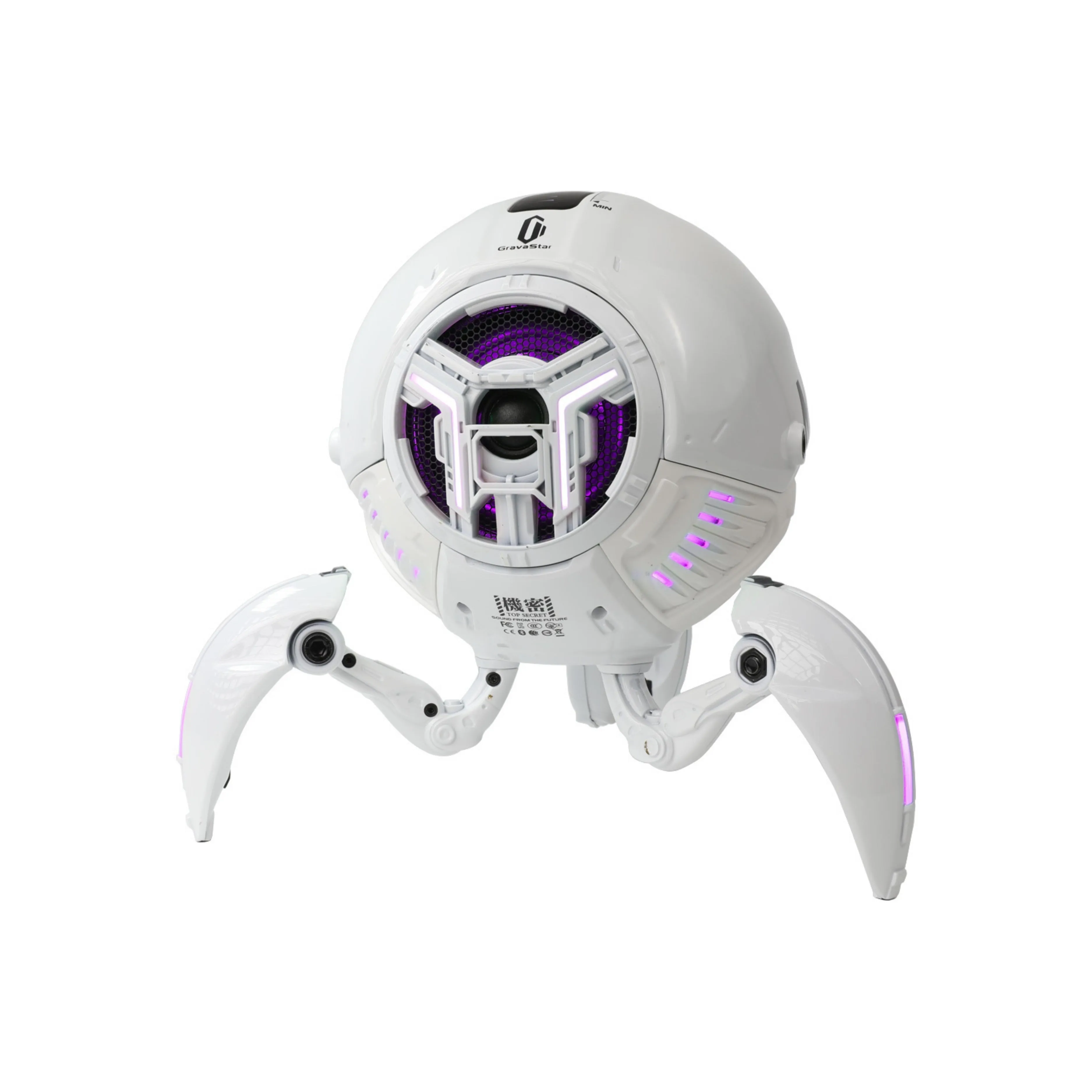 GravaStar Mars Pro Bluetooth Speaker (White)