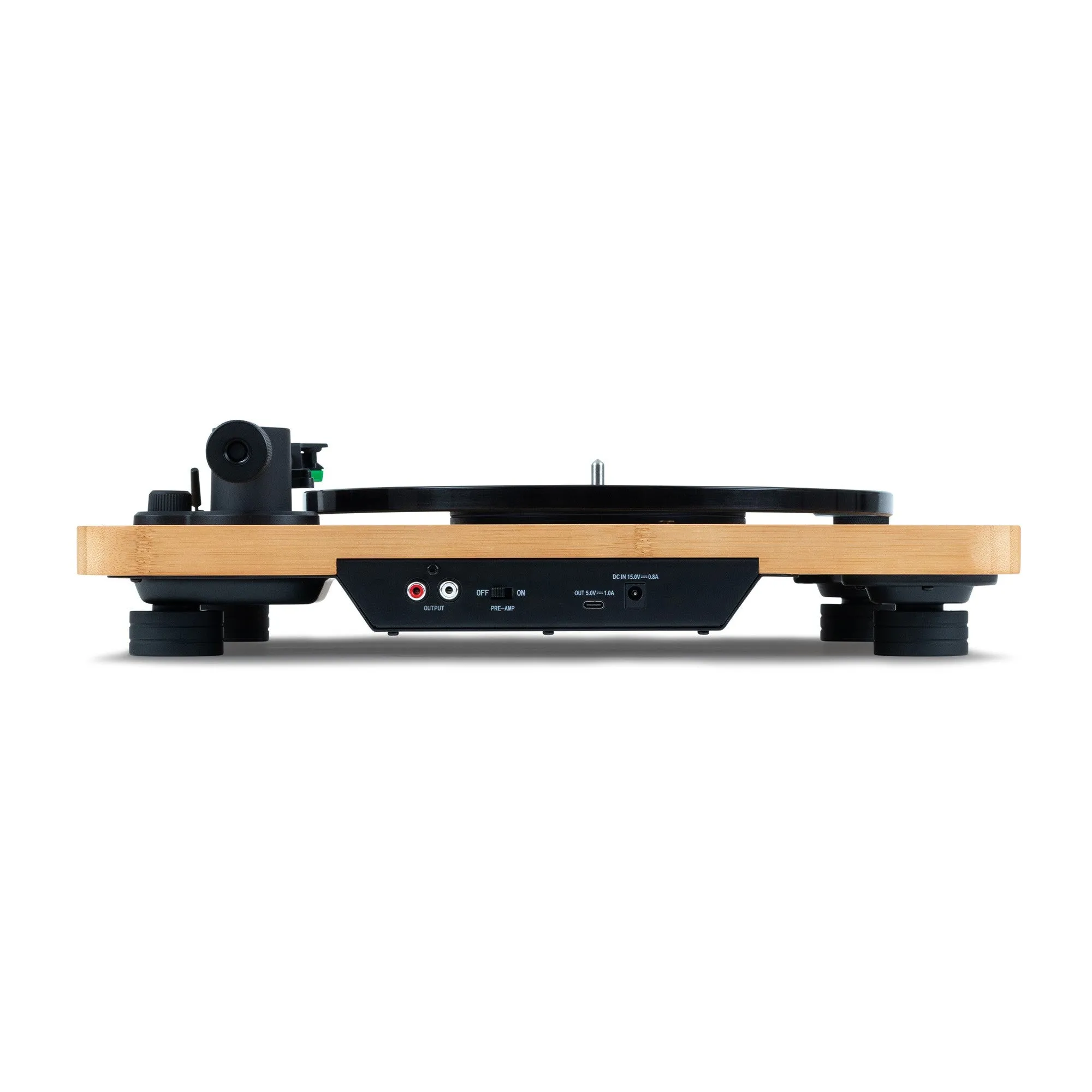 House of Marley Stir It Up Lux Turntable - Light Wood - 15-11956