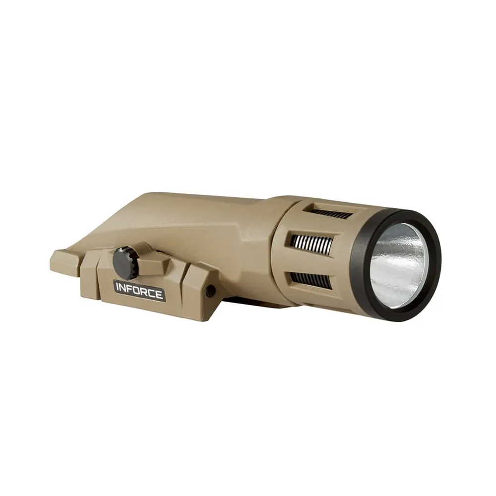 Inforce WMLX White Weapon Lights in FDE