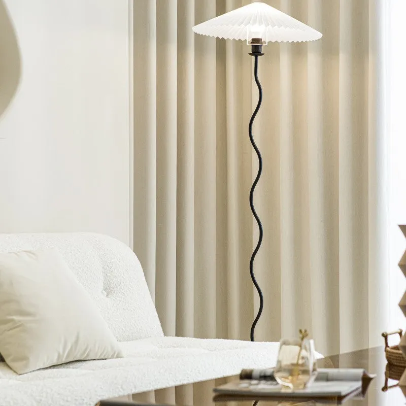 Iris Cream Chenille Herringbone Blackout Custom Curtain