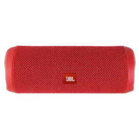 JBL Flip 4 Rechargeable Waterproof and Portable Bluetooth Speaker (Red)
