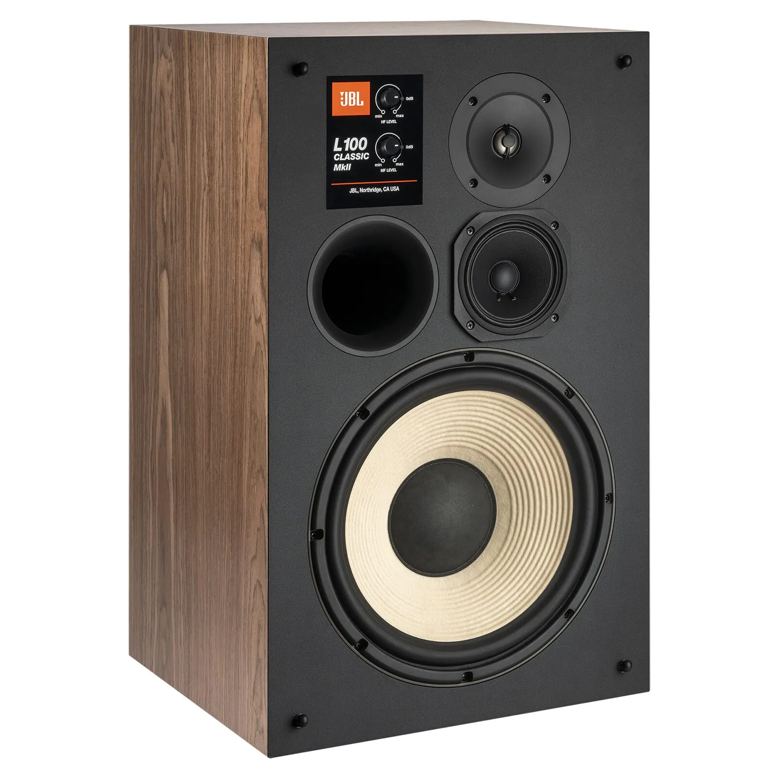 JBL L100 Classic MKII 12" 3-Way Bookshelf Speakers (Pair)