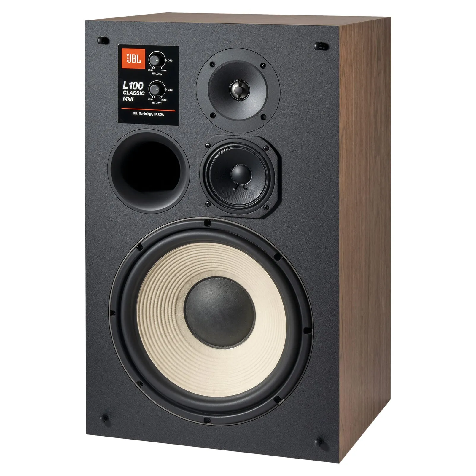 JBL L100 Classic MKII 12" 3-Way Bookshelf Speakers (Pair)