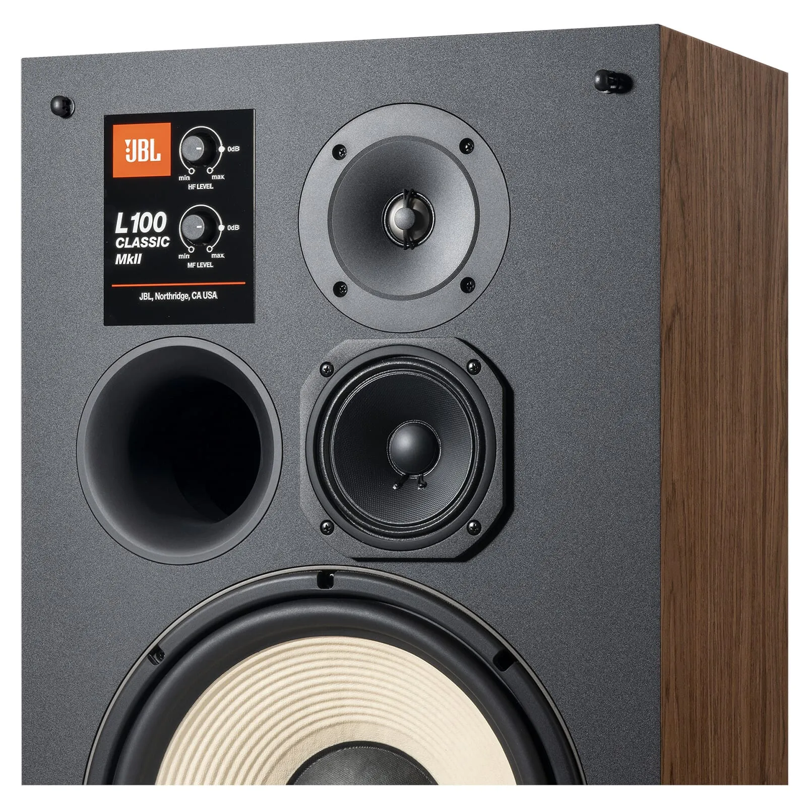 JBL L100 Classic MKII 12" 3-Way Bookshelf Speakers (Pair)