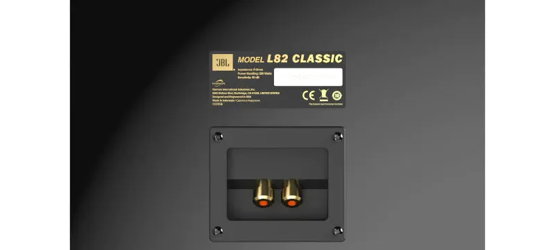 JBL L82 Classic 8" 2-Way Bookshelf Speakers Black Limited Edition (Pair)
