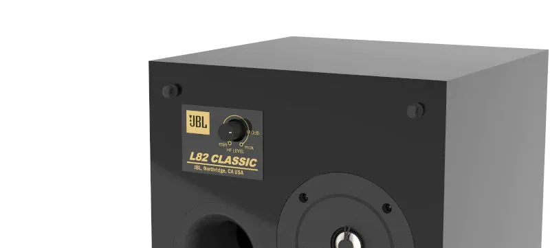 JBL L82 Classic 8" 2-Way Bookshelf Speakers Black Limited Edition (Pair)