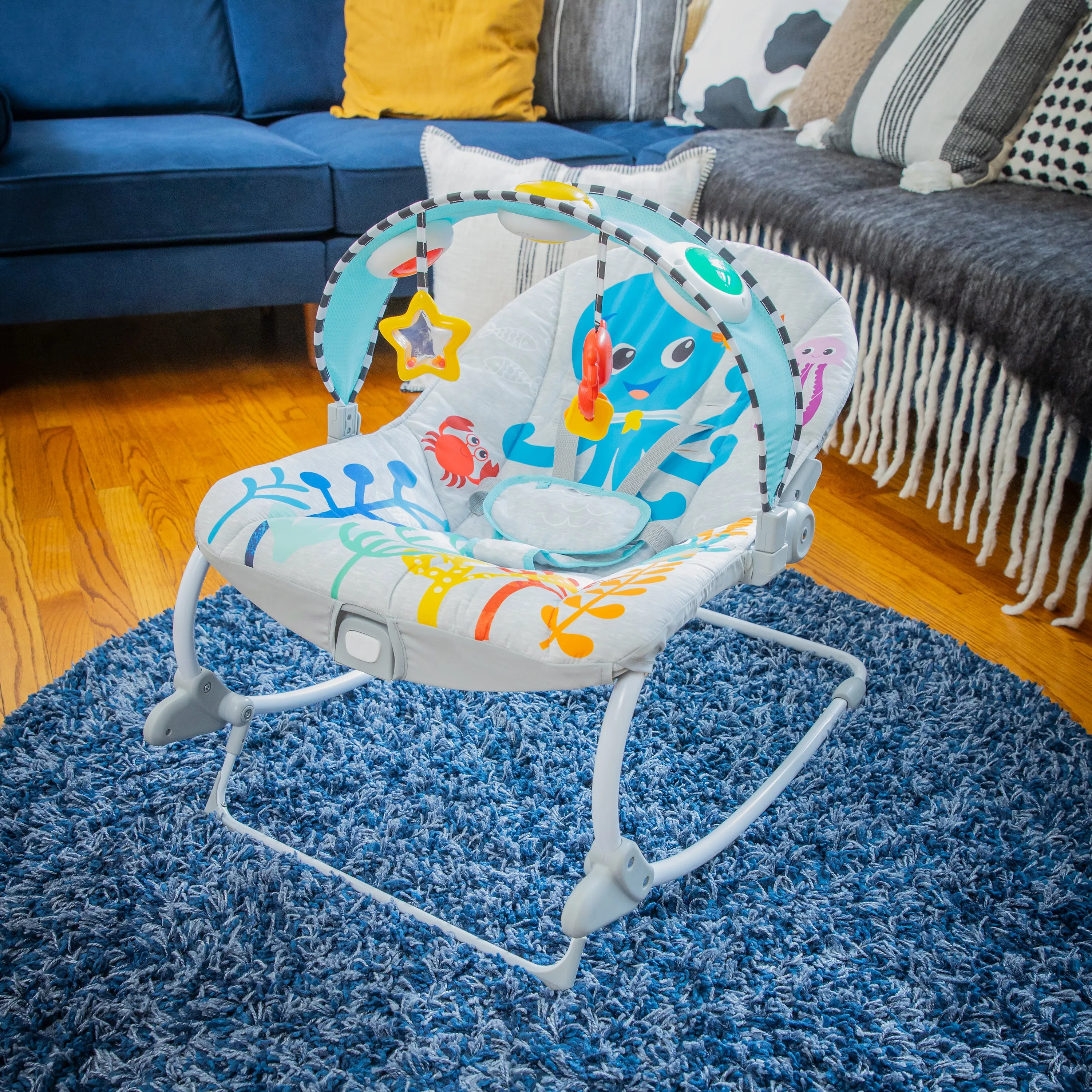 Kick to It Opus Musical Infant to Toddler Rocker