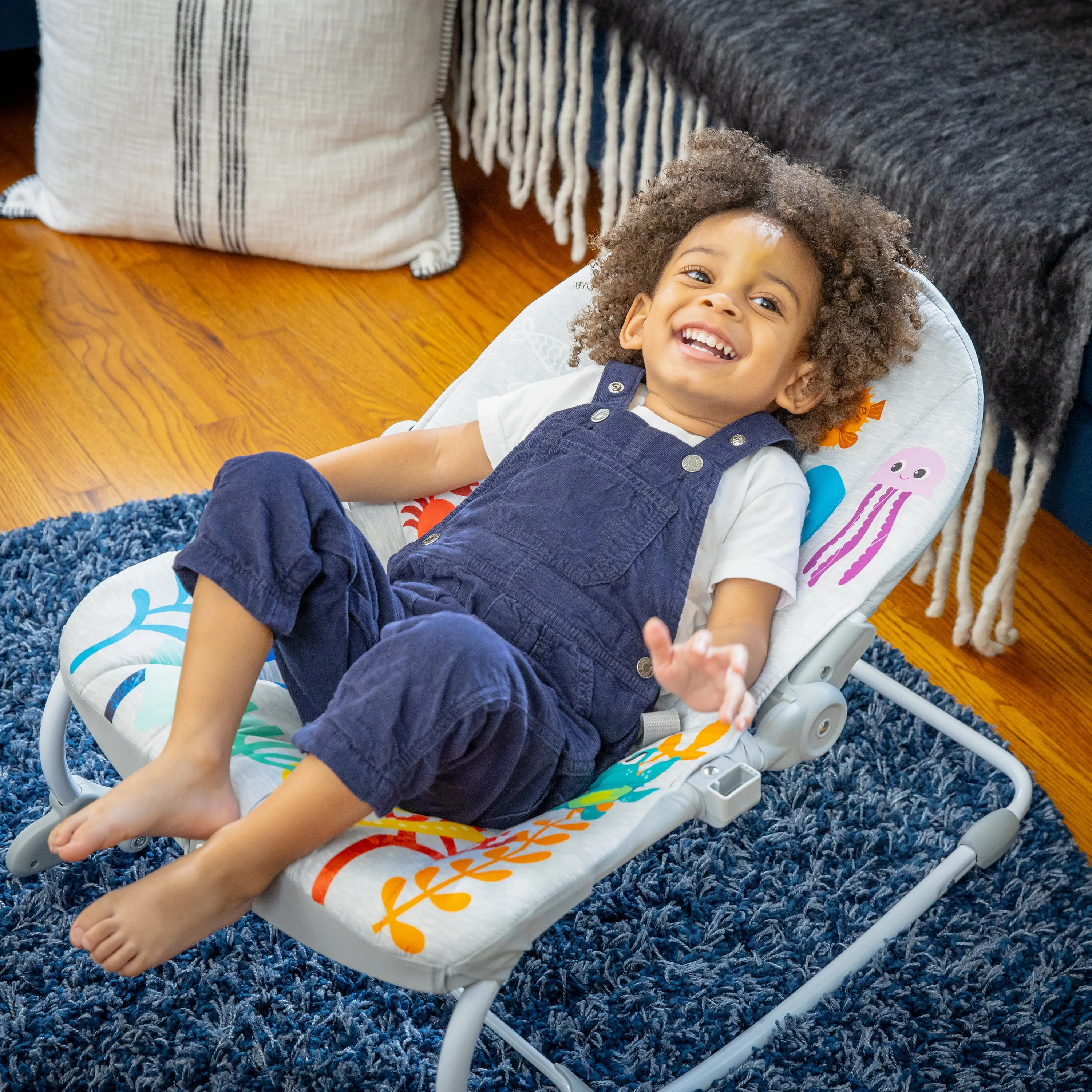 Kick to It Opus Musical Infant to Toddler Rocker