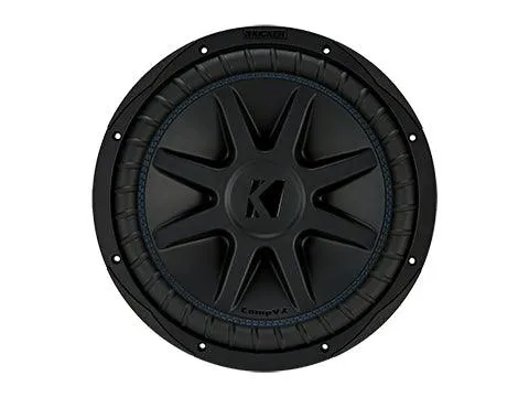 Kicker 44CVX124 12" 1500W Dual-4-Ohm CompVX CVX Subwoofer/Sub CVX12