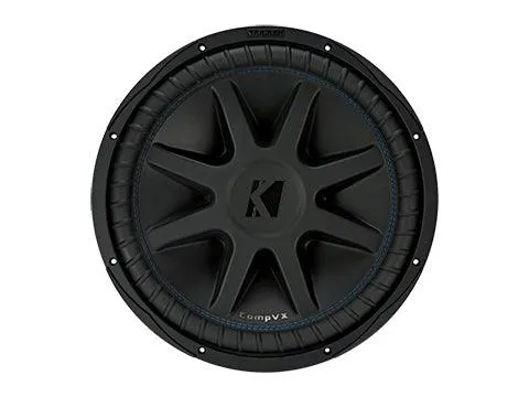 Kicker 44CVX152 15" 1500W Dual-2-Ohm CompVX CVX Subwoofer/Sub CVX15