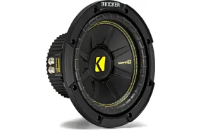 Kicker 44CWCD84 8" Dual 4-Ohm Subwoofer