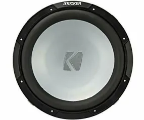 Kicker 45KM122 12" 350W 2-Ohm Marine/Powersports/Boat Subwoofer/Sub KM12