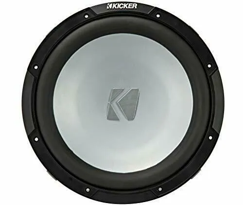 Kicker 45KM122 12" 350W 2-Ohm Marine/Powersports/Boat Subwoofer/Sub KM12
