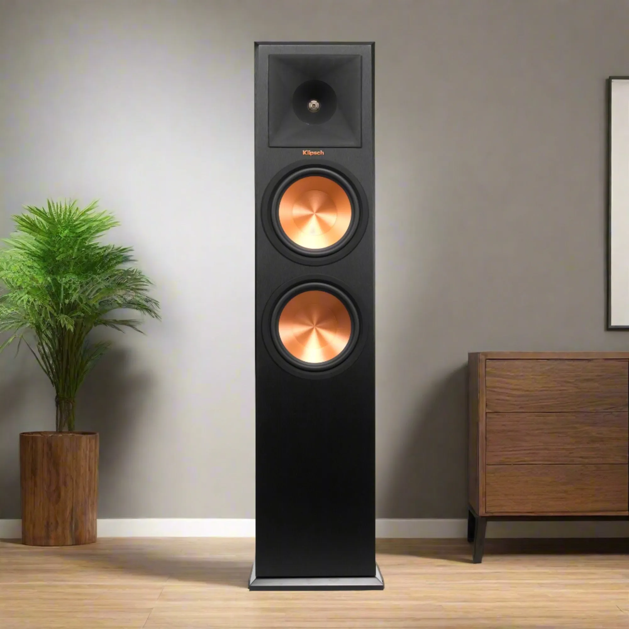 Klipsch RP-280F Floorstanding Speakers and Onkyo M-5010 2-Channel Home Audio Power Amplifier