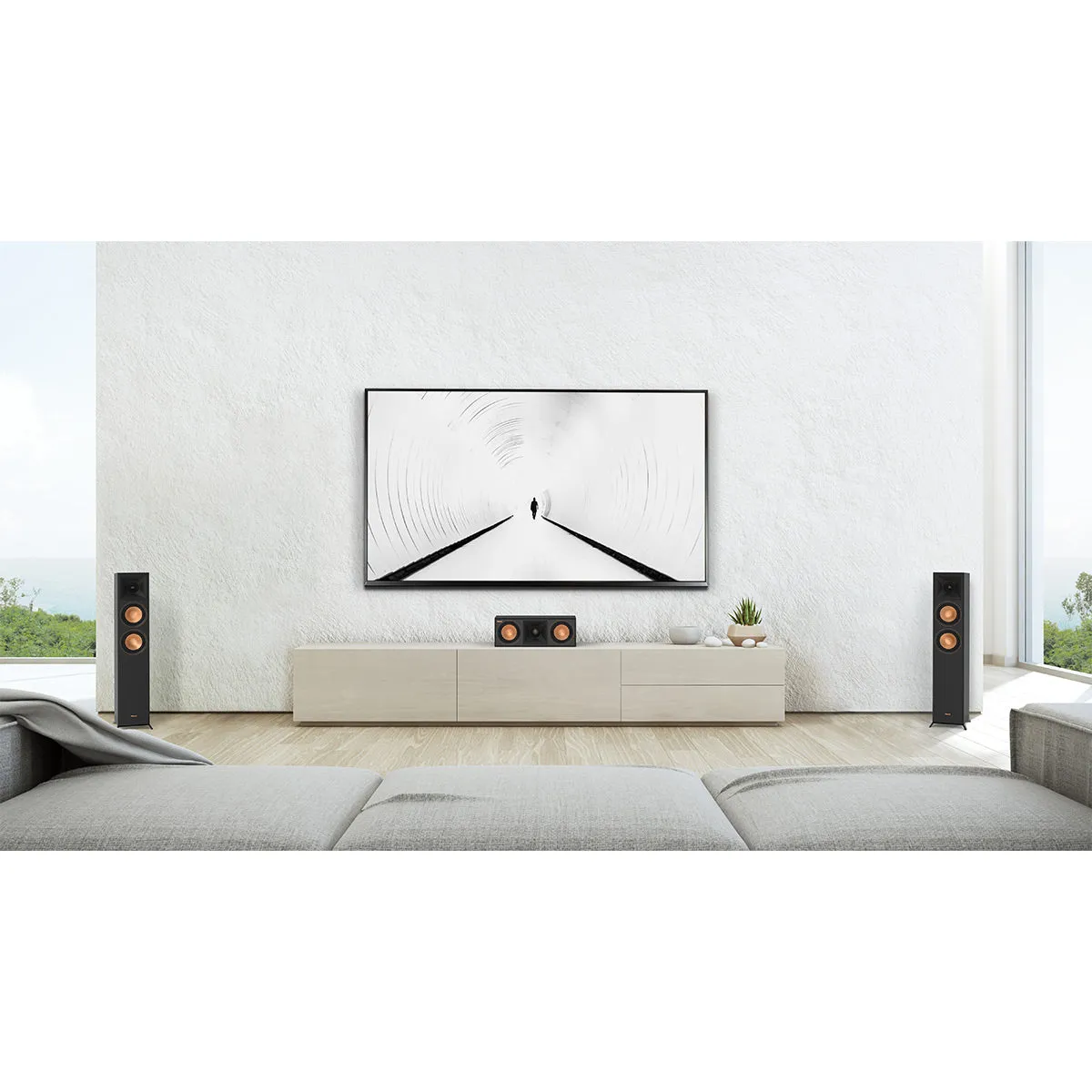 Klipsch RP-500C II Reference Premiere Center Channel Speaker (Walnut)