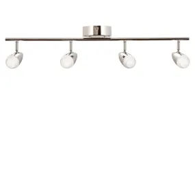 LED Fixed Rail from the Eva Collection in Polished Chrome Finish by AFX Lighting